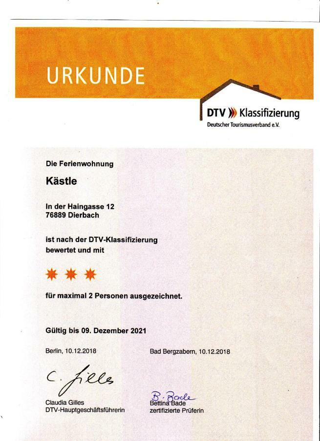 Ferienwohnung Kaestle Бад Бергцаберн Екстериор снимка